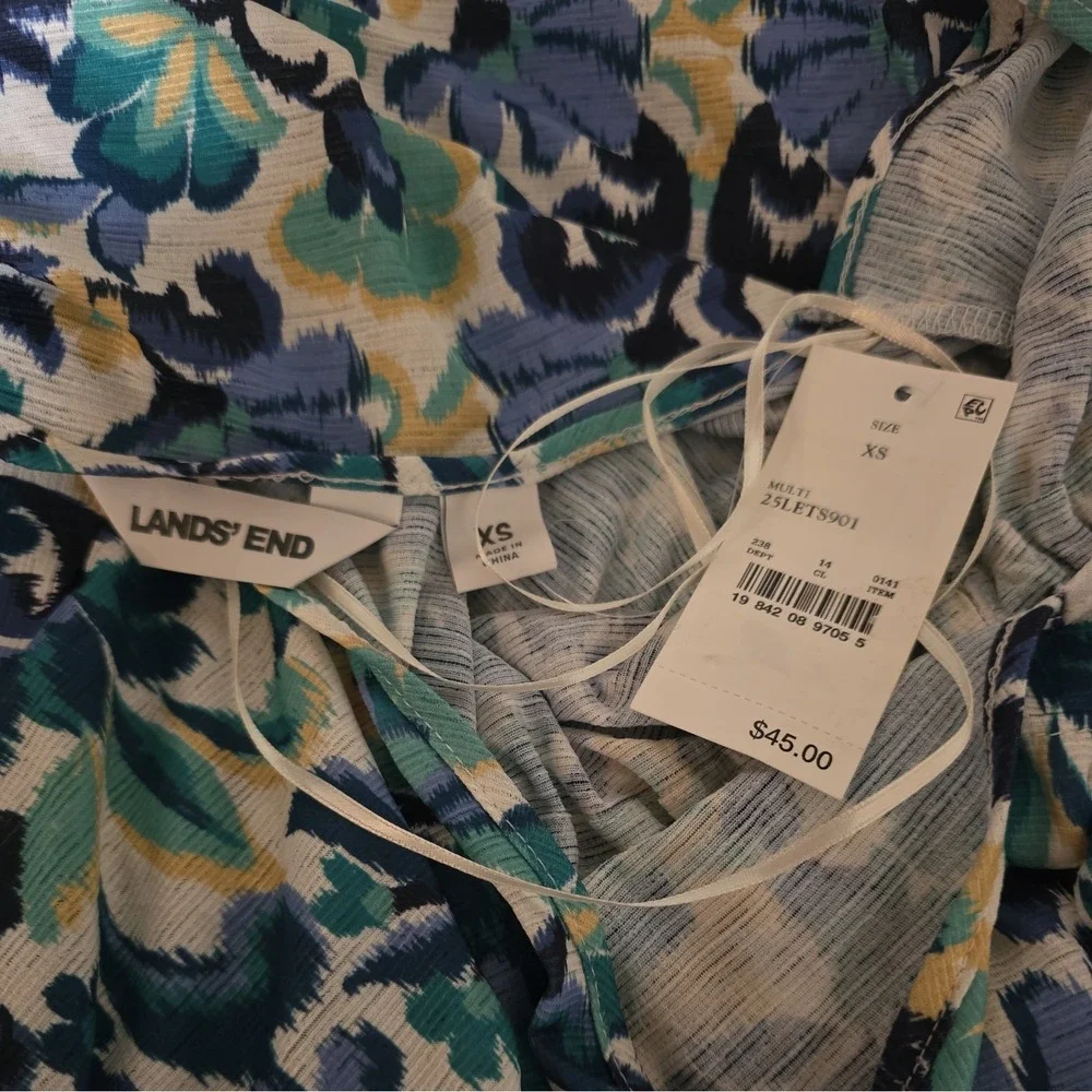 Womens XS Swimsuit Cover-Up from Lands' End (298)